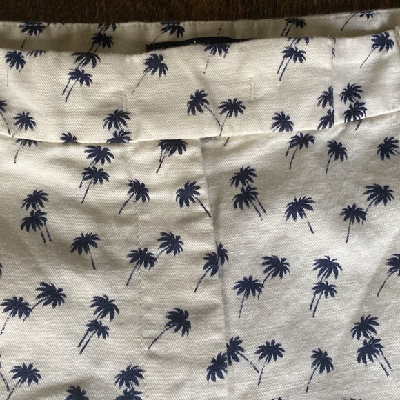 Ann Taylor Palm Trees Devin City Shorts sz 6 - Picture 5 of 10